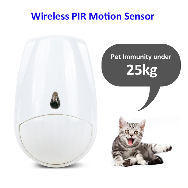 Pet Immune Pir Sensor - 433MHz Kablosuz Hırsızlık Önleyici Alarm Pir