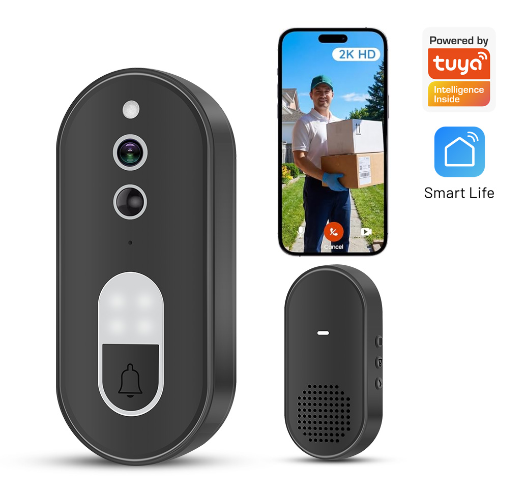 Home Security Premium - Tuya 1080P HD Kablosuz WiFi Görüntülü