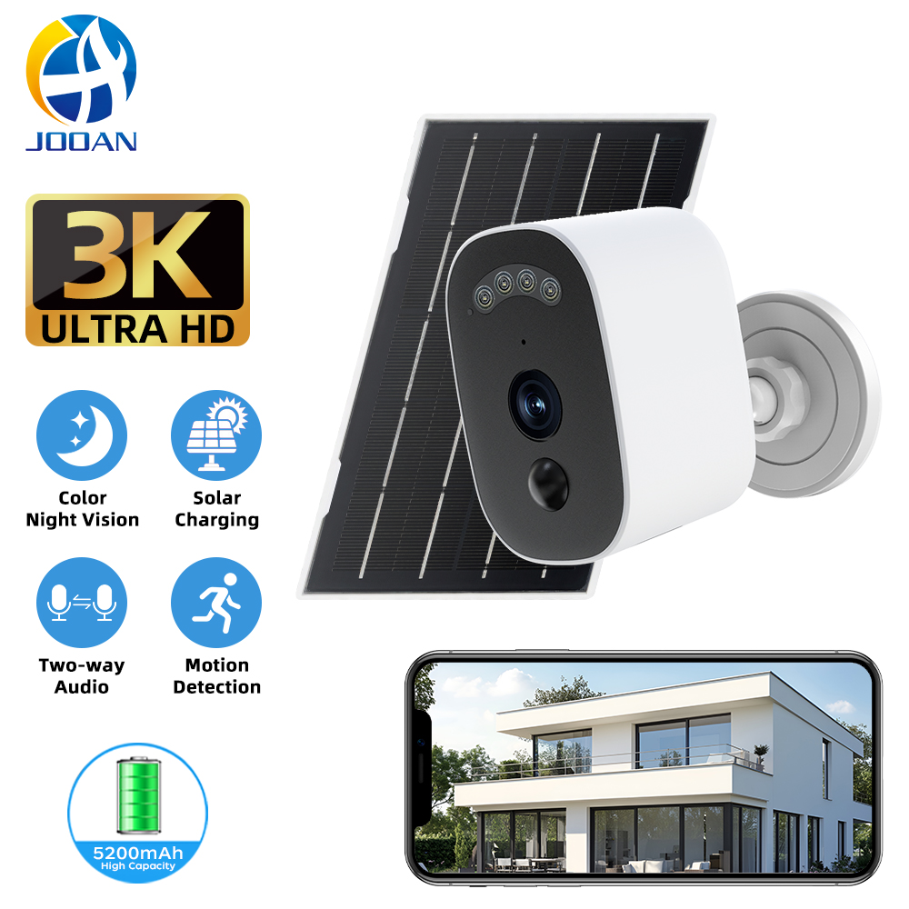 Home Security Premium - Jooan 3K HD Güneş Güvenlik Kamerası