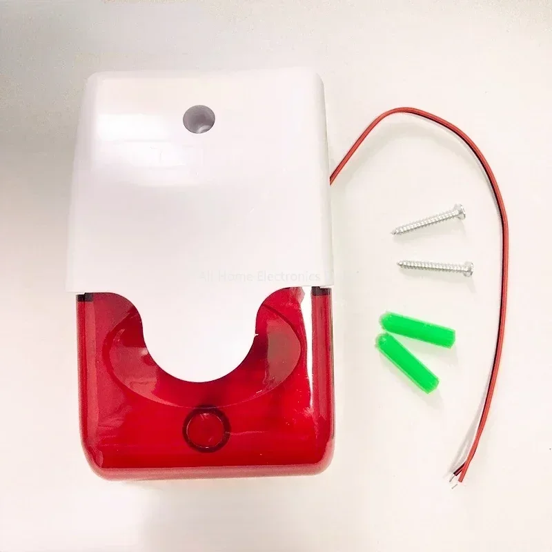 Home Security Police - Strobe Siren Alarmı 103 dB Korna