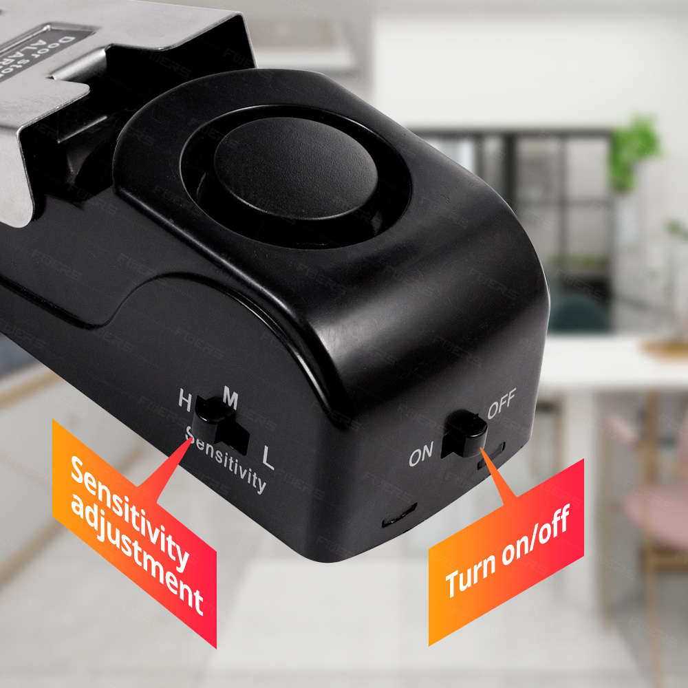 Home Security Deals - FUERS Kapı Durdurucu Alarm Sistemi 120dB