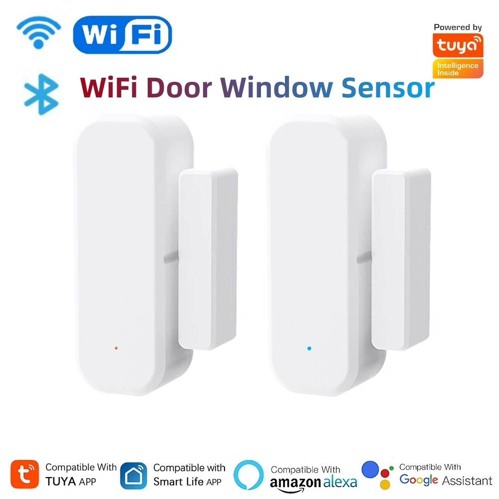 Home Security Deals - Tuya WiFi Akıllı Kapı Pencere Sensörü