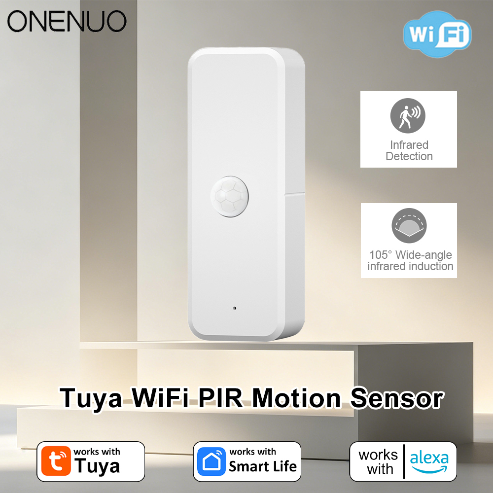 Home Security Alarm - Yeni Tuya WiFi PIR Hareket Dedektörü