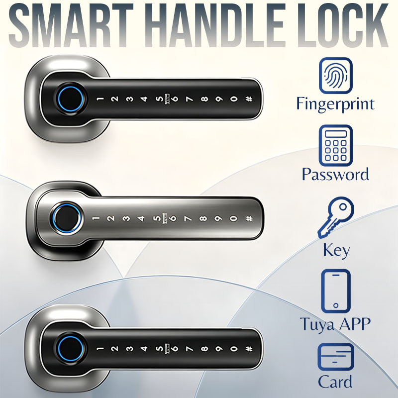Home Security Battery - Ev Güvenlik Cihazları Akıllı Parmak İzi