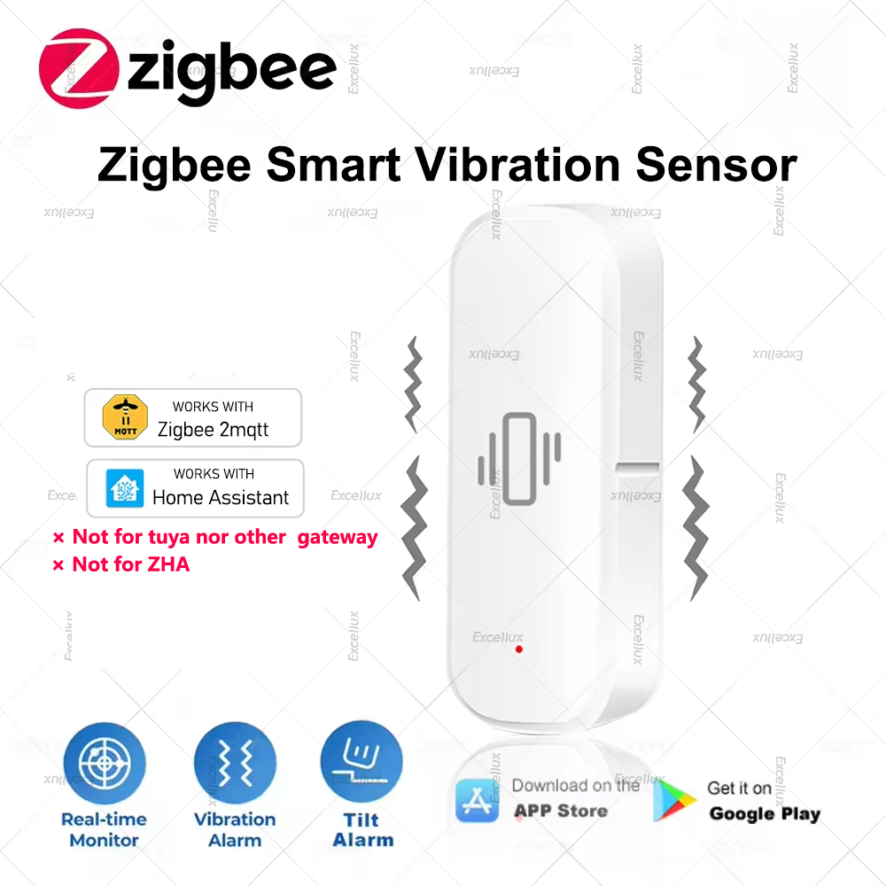 Home Security Alarm - Zigbee Akıllı Titreşim Sensörü Ev Güvenlik