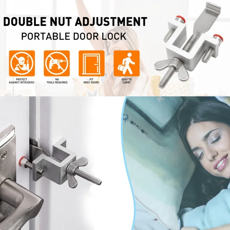 Home Security Tapo - Taşınabilir Kapı Kilidi Seyahat Otel Kilidi