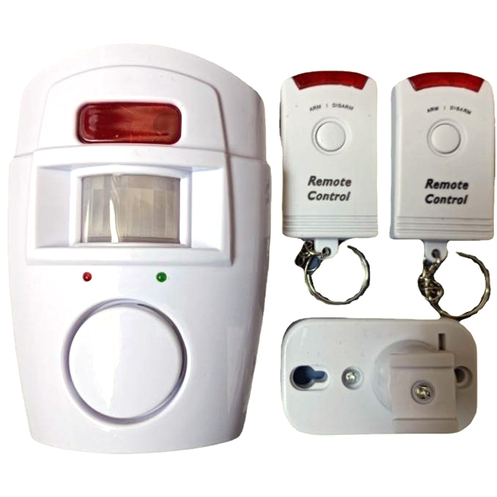 Home Security Battery - 2 uzaktan kumanda ile kablosuz hareket