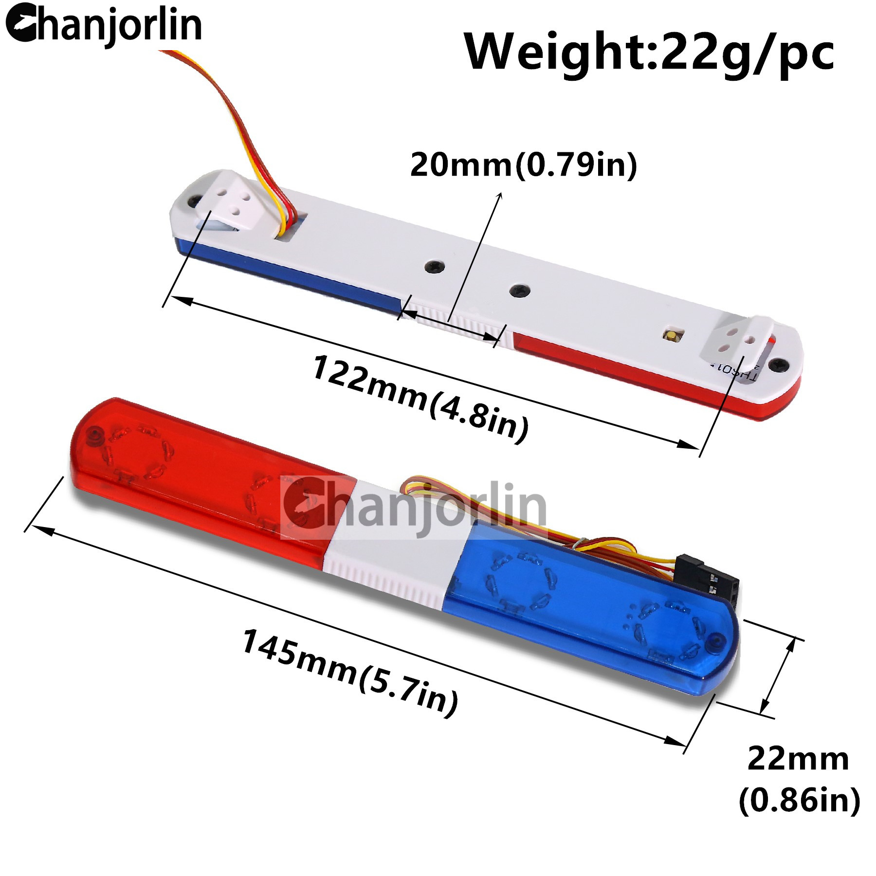 Home Security Police - Polis Flaş LED Işık Alarm Işıkları