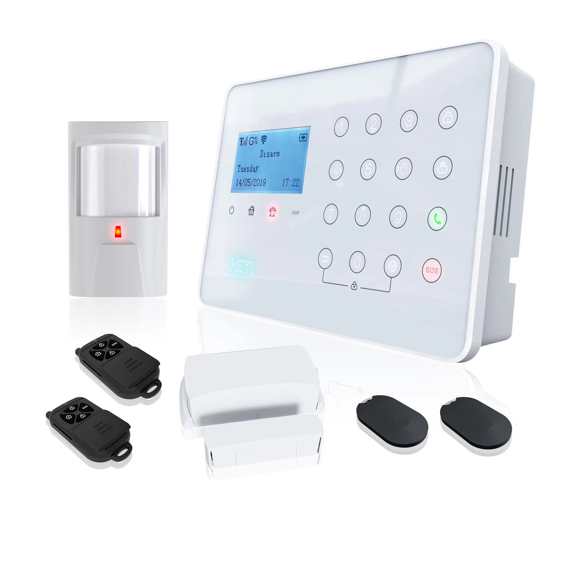 Home Security Alarm - Alarm Sistemi Ev için Kablosuz Güvenlik