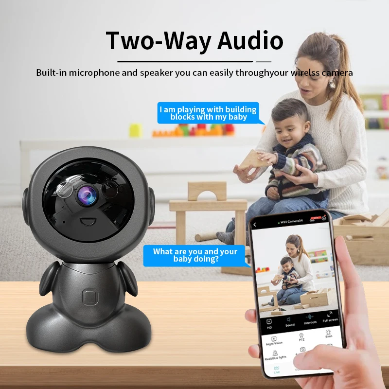 8MP Wifi Gözetim Robot Kameras - Home Security Robot incelemesi ve fiyatı