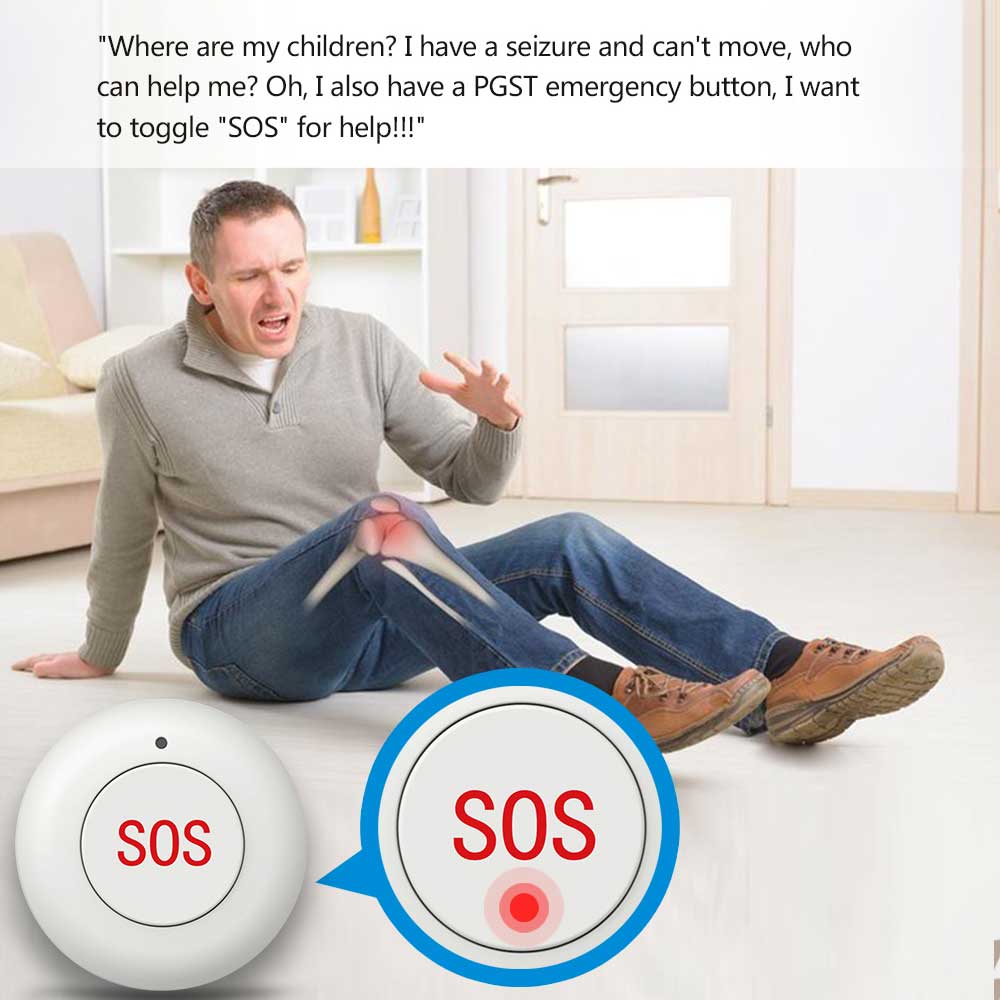 Kablosuz SOS Düğmesi Akıllı Ev - Home Security Deals incelemesi ve fiyatı