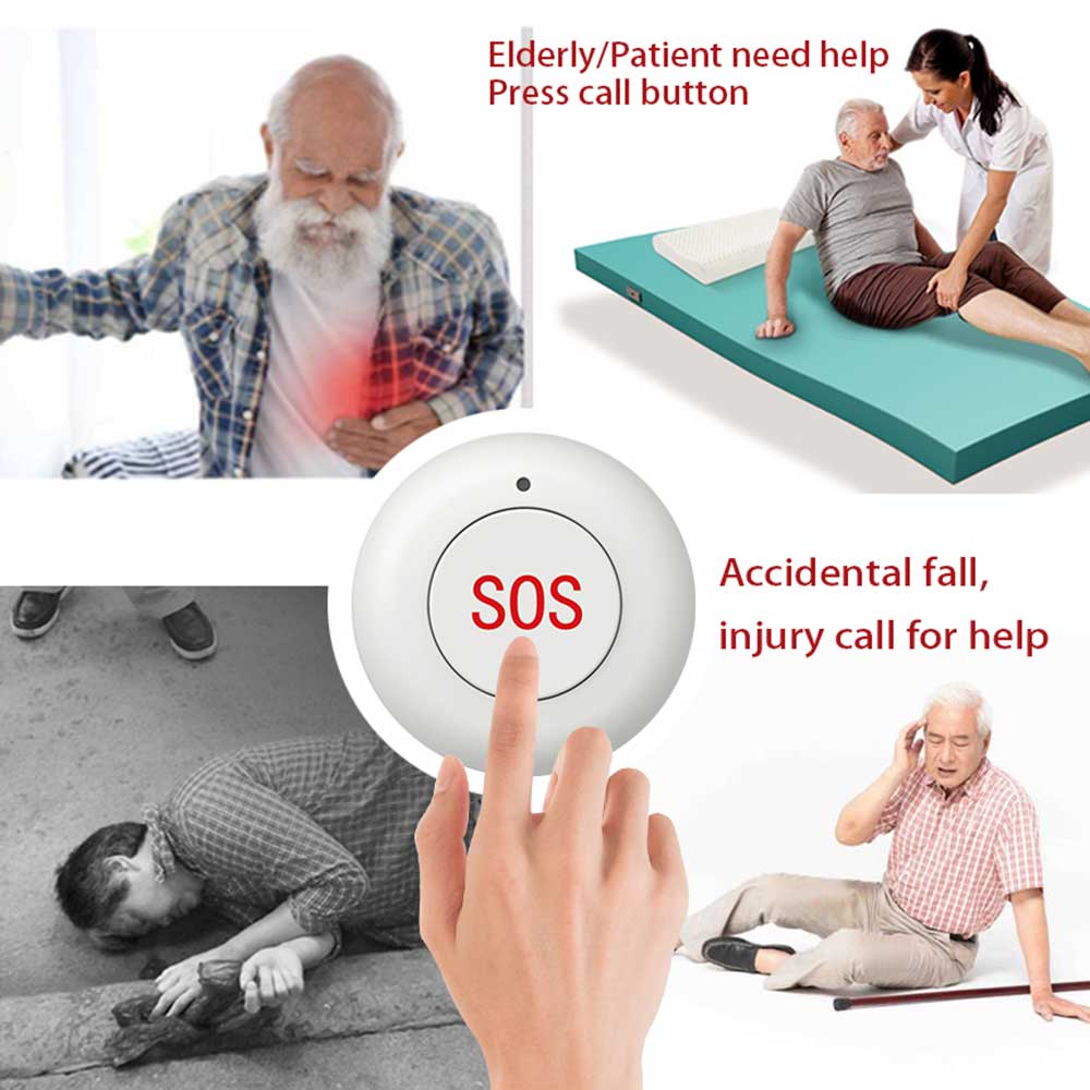 Kablosuz SOS Düğmesi Akıllı Ev - Home Security Deals incelemesi ve fiyatı