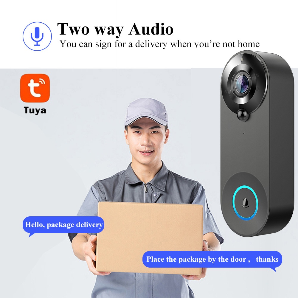 Tuya 1080P kablosuz WIFI kapı  - Home Security Premium incelemesi ve fiyatı