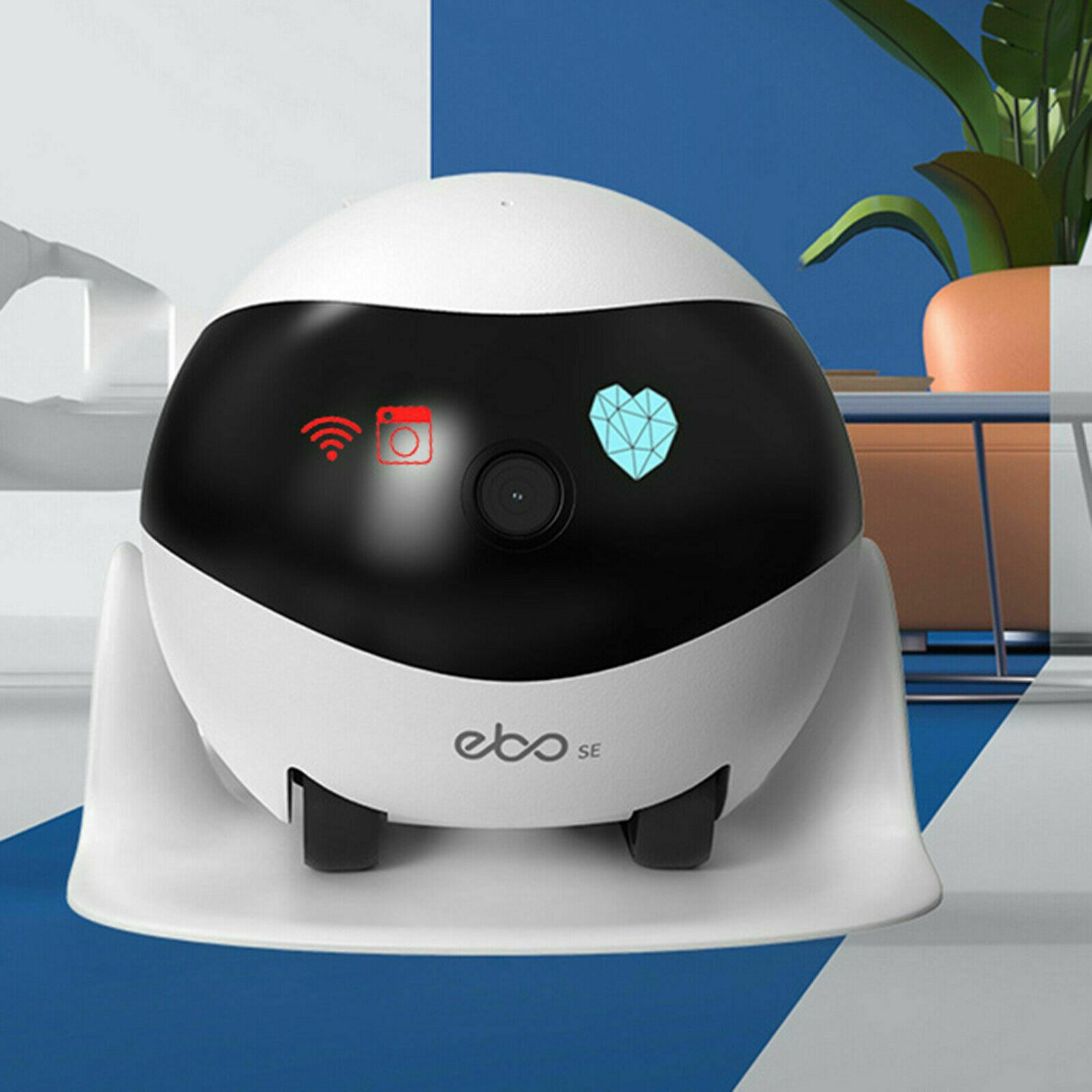 EBO SE Akıllı Ev Robotu Yardım - Home Security Robot incelemesi ve fiyatı