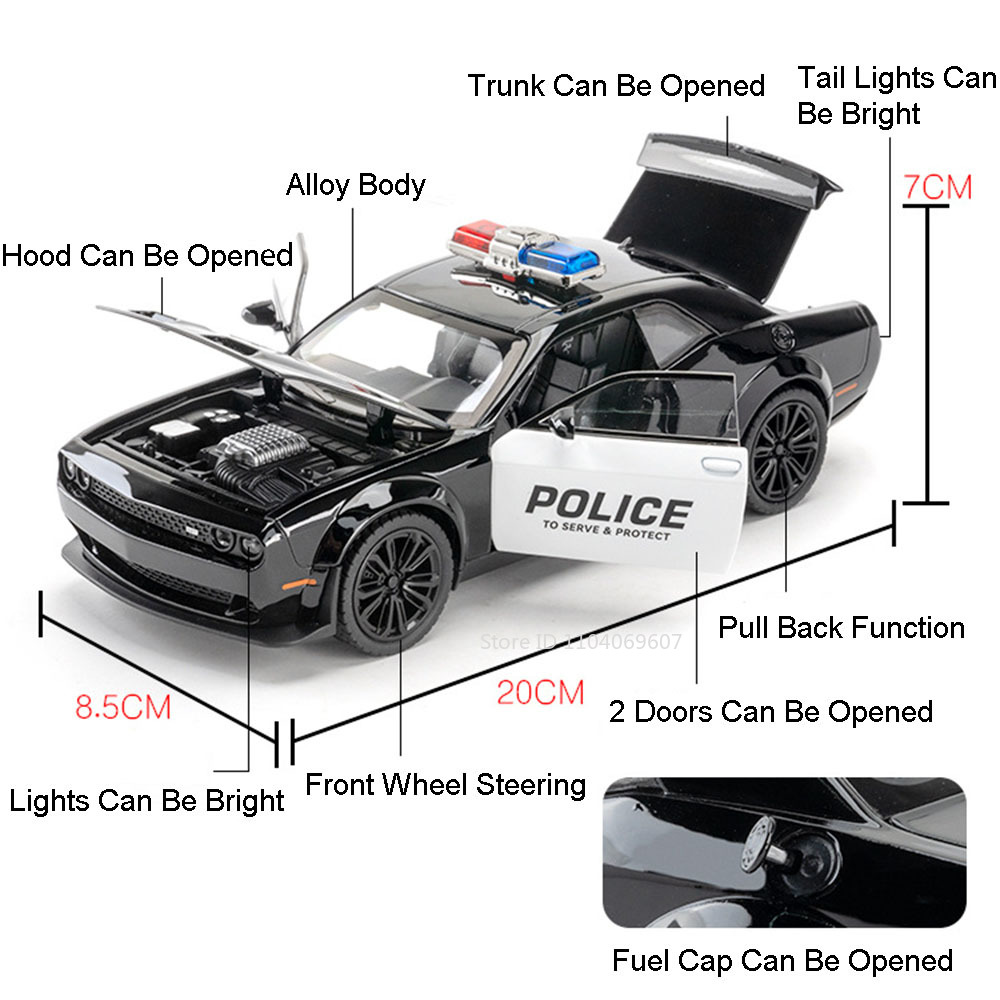 1:22 Challenger SRT Polis Arab - Home Security Police incelemesi ve fiyatı