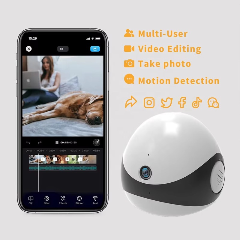 Kablosuz 2K HD Mobil Evcil Hay - Home Security Robot incelemesi ve fiyatı