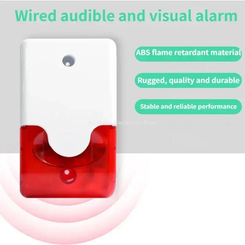 Strobe Siren Alarmı 103 dB Kor - Home Security Police incelemesi ve fiyatı