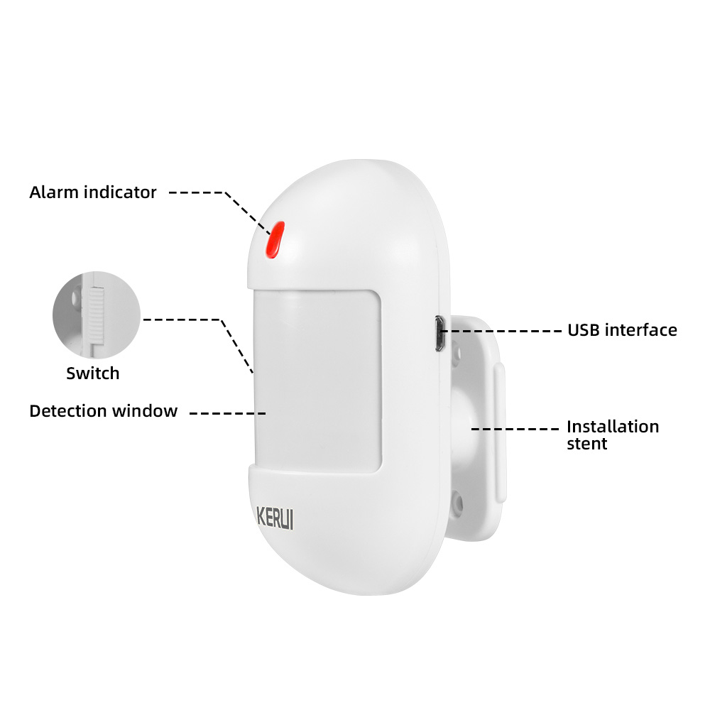 KERUI kablosuz PIR hareket sen - Home Security Deals incelemesi ve fiyatı