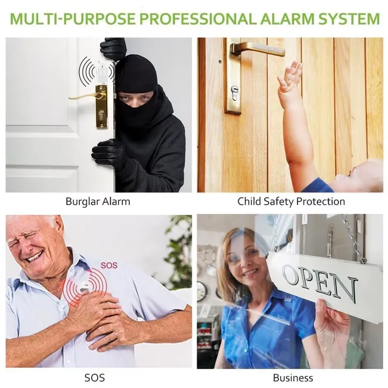 Ev Hırsız Alarm Kiti Otomatik  - Home Security Alarm incelemesi ve fiyatı
