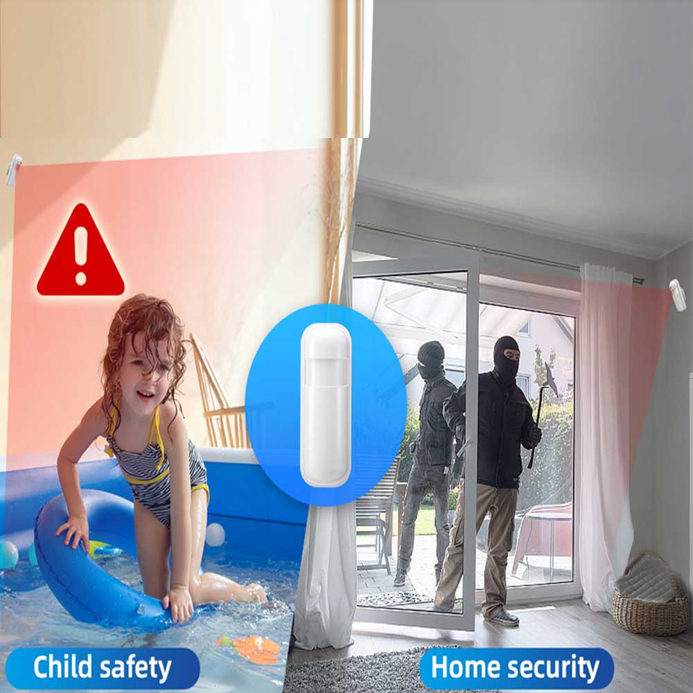 433MHZ PIR Sensör Ev Alarmı Ha - Home Security Deals incelemesi ve fiyatı