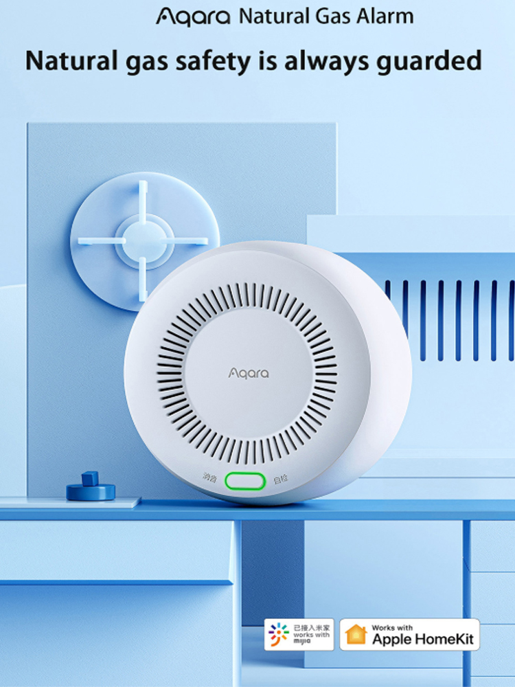 Aqara Kablosuz Zigbee Doğal Ga - Home Security Alarm incelemesi ve fiyatı