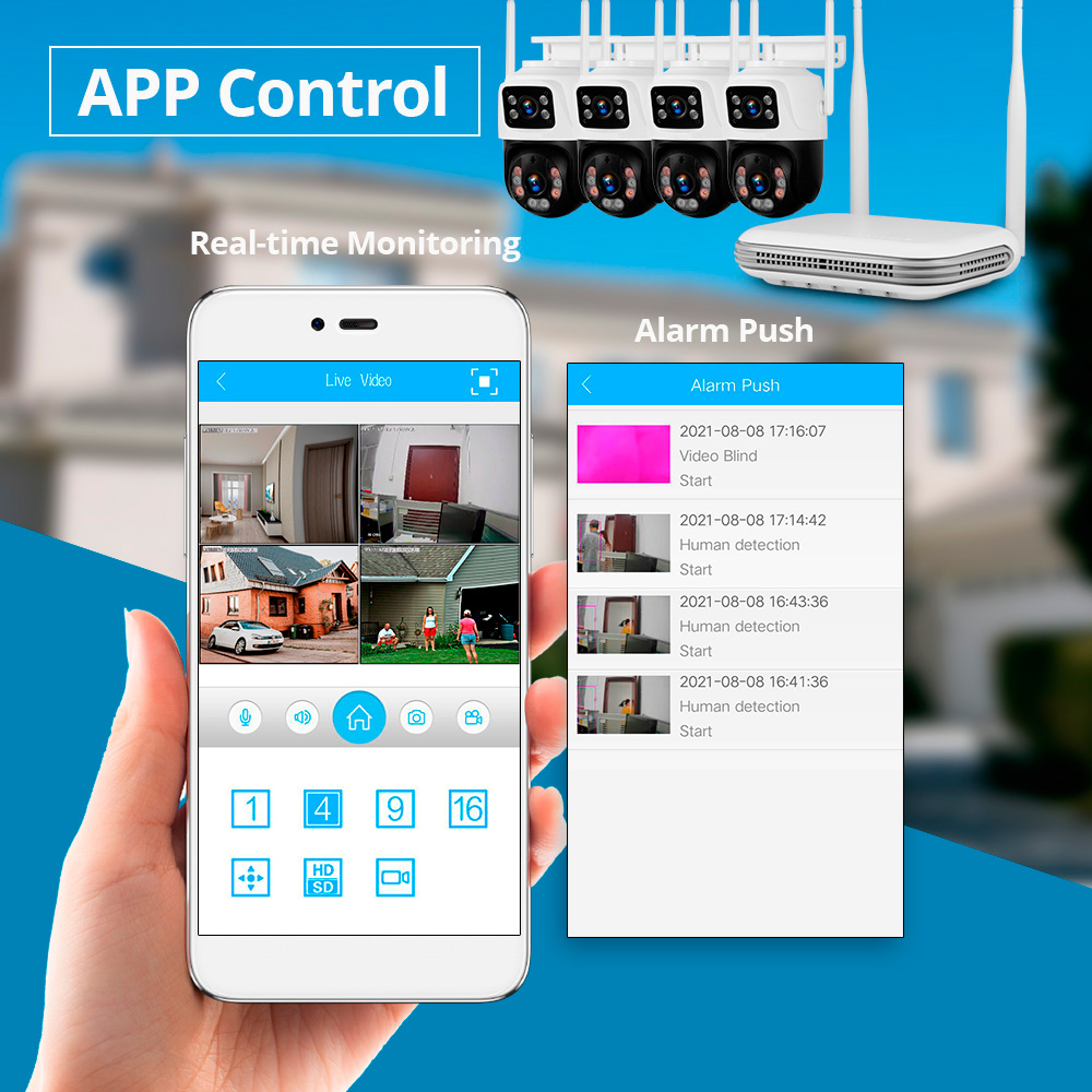 KERUI Su Geçirmez 6MP HD Kablo - Home Security Deals incelemesi ve fiyatı