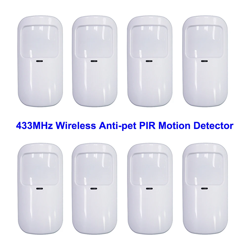 Beyaz kablosuz 433MHz kızılöte - Pet Immune Pir Sensor incelemesi ve fiyatı