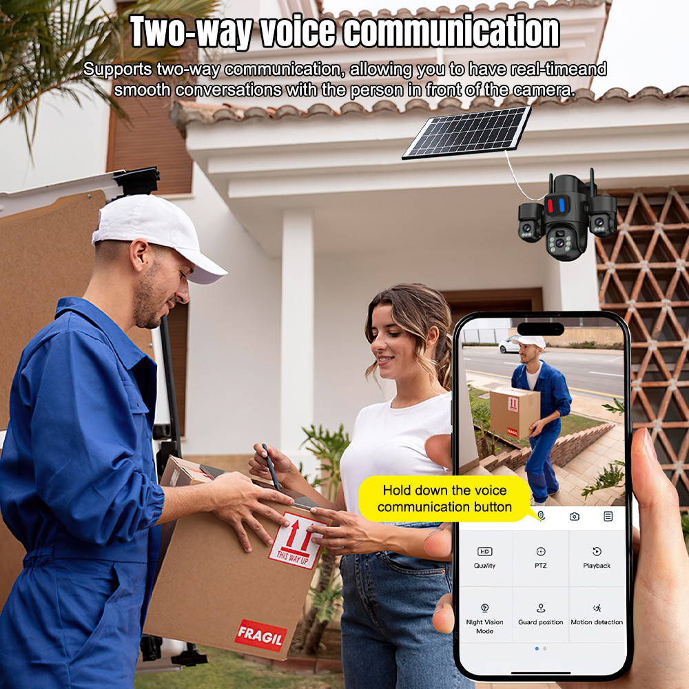 Güneş Enerjili WiFi PTZ Kamera - Home Security Premium incelemesi ve fiyatı