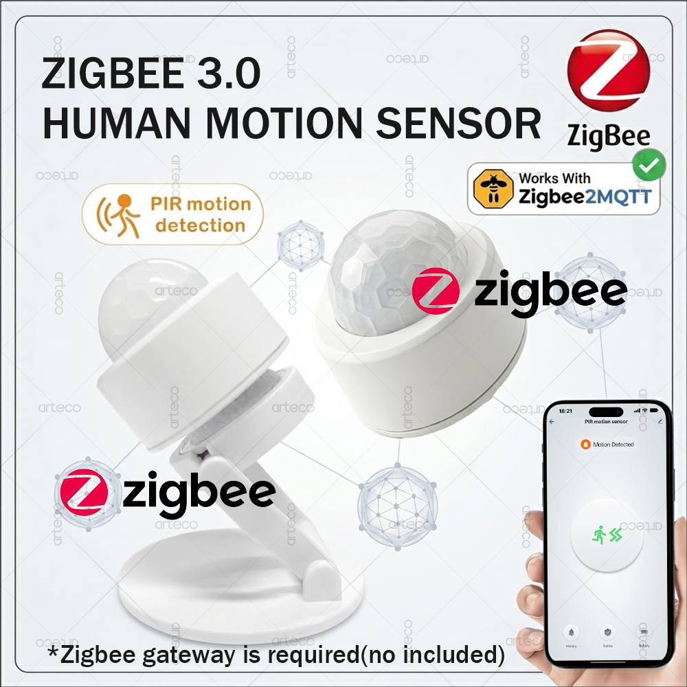 Zigbee 3.0 Mini PIR Hareket Se - Home Security Alarm incelemesi ve fiyatı