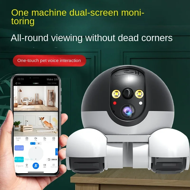 Pet Mobil Kamera HD 4MP 4K WIF - Home Security Robot incelemesi ve fiyatı