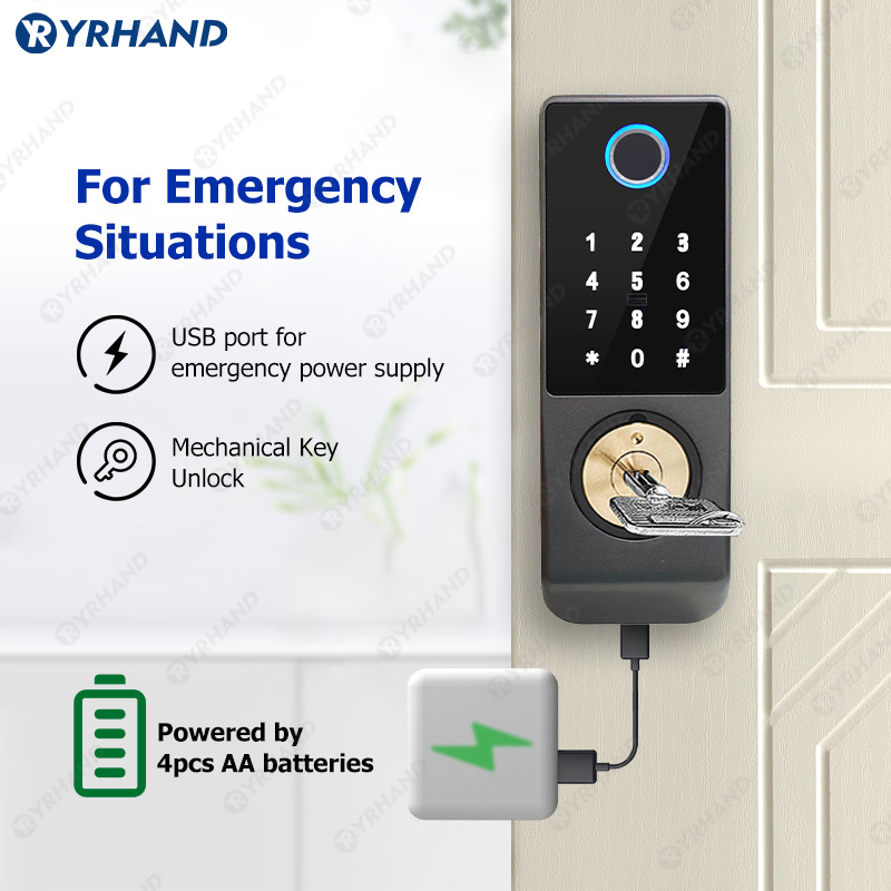 Tuya akıllı kilit su geçirmez  - Home Security Battery incelemesi ve fiyatı
