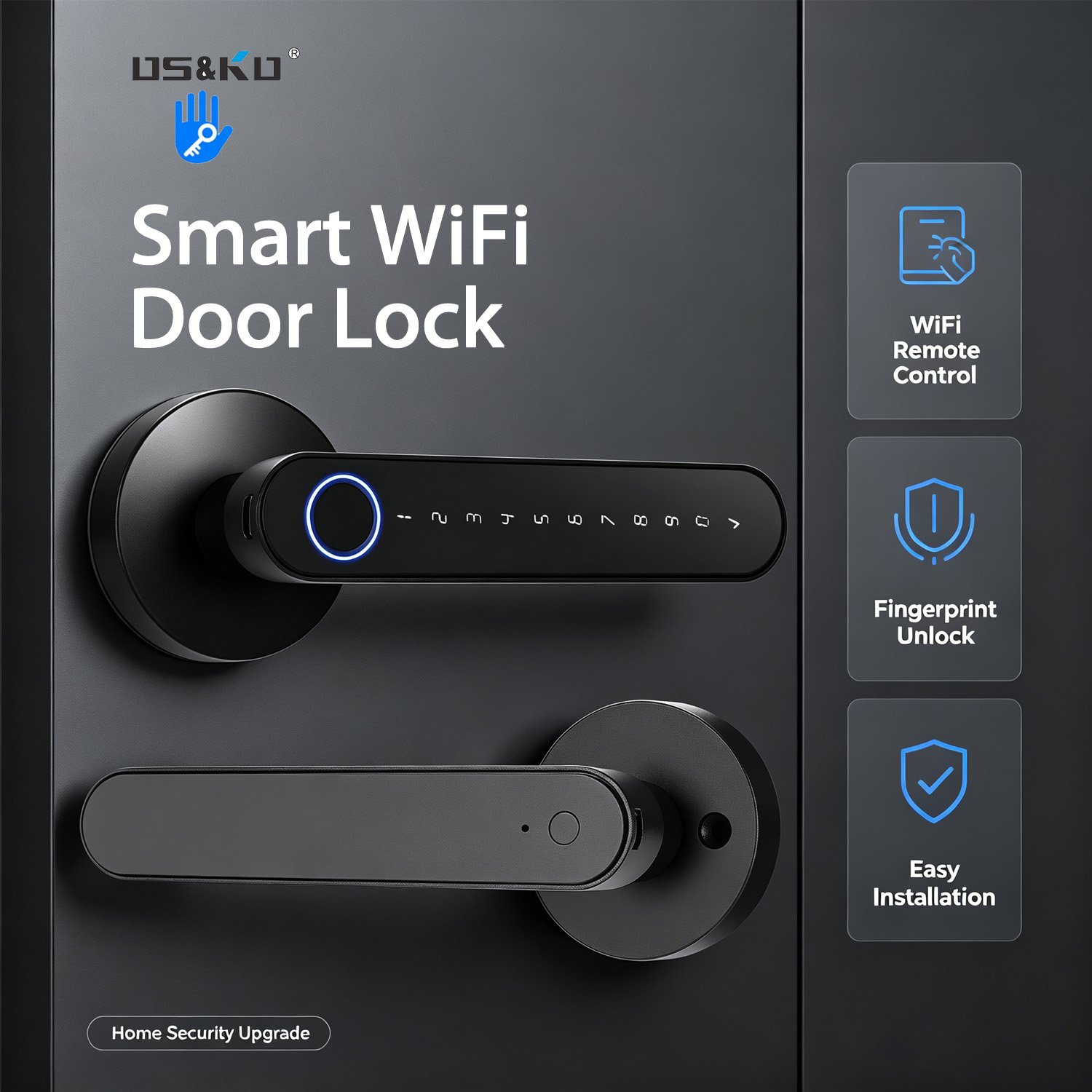 TTLock Akıllı Dijital Kapı Kil - Home Security Battery incelemesi ve fiyatı