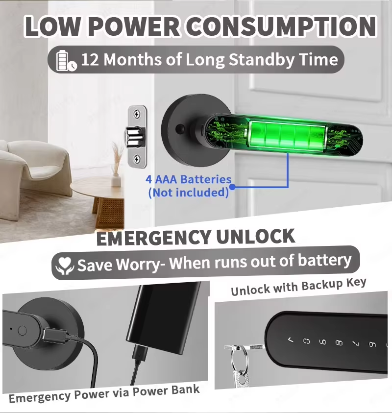 TTLock Akıllı Dijital Kapı Kil - Home Security Battery incelemesi ve fiyatı