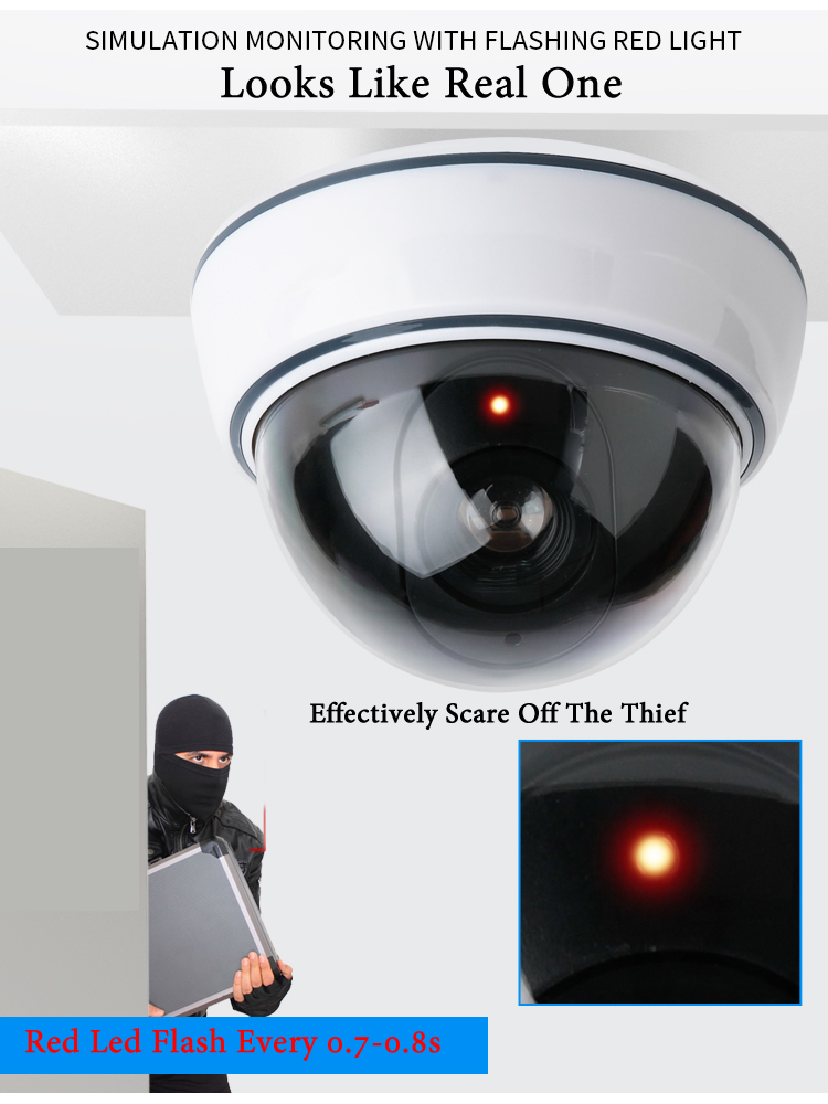Yaratıcı siyah/beyaz sahte Dom - Home Security Deals incelemesi ve fiyatı