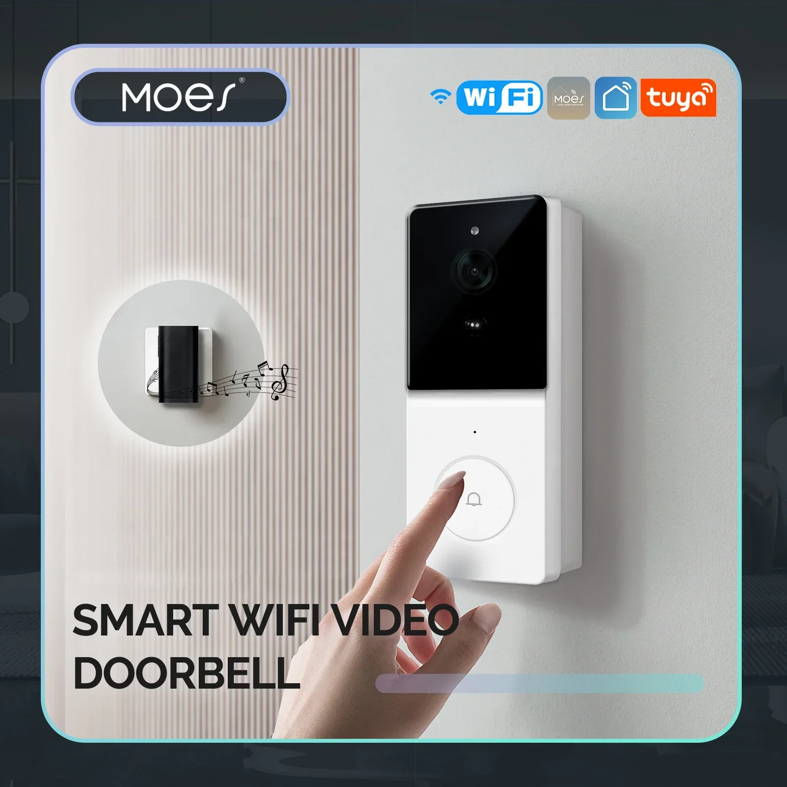 MOES Tuya Akıllı WiFi Görüntül - Home Security Premium incelemesi ve fiyatı